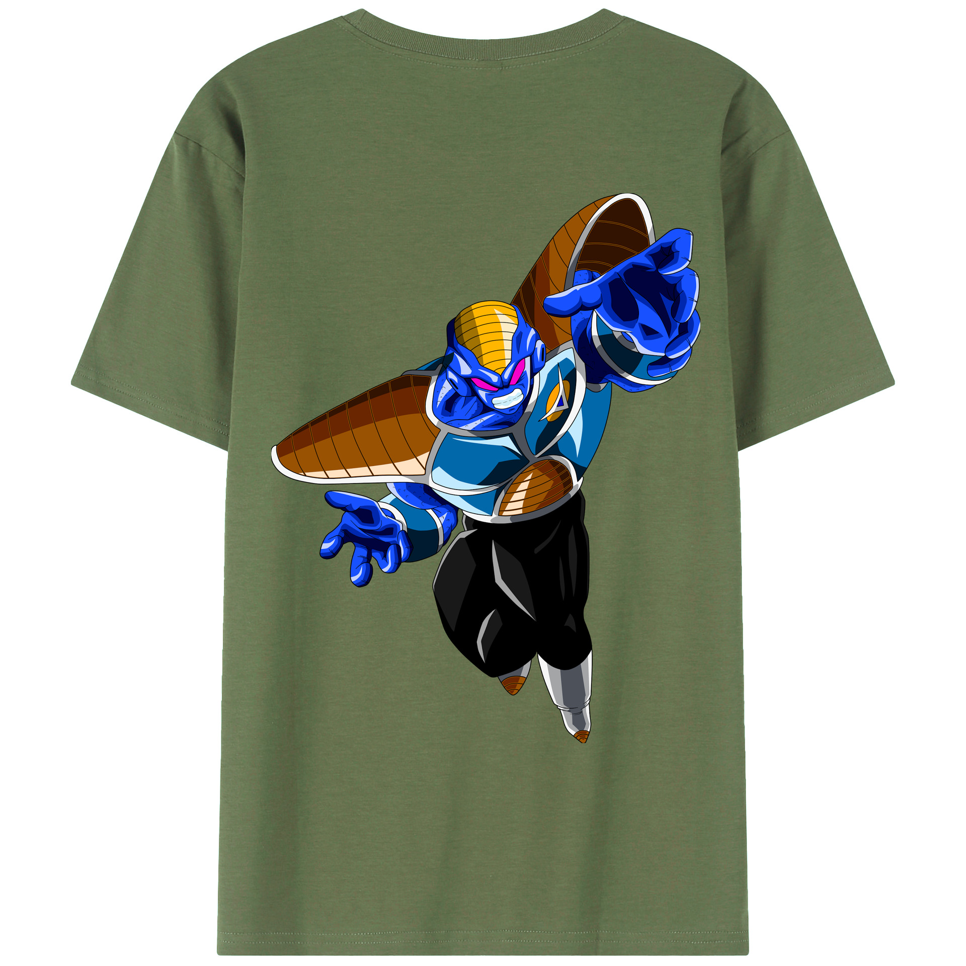 （画像用） ドラゴンボール DRAGON BALL 綿100％ メンズ半袖Tシャツ（バックプリント） 通気性
